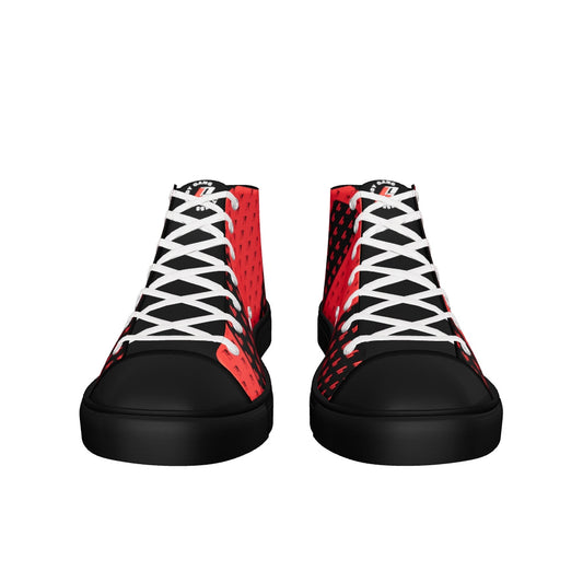 Men’s high top canvas shoes