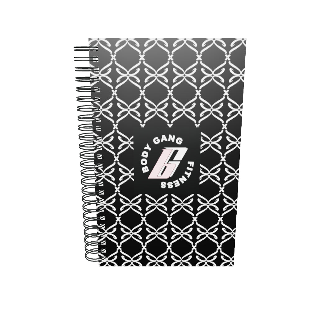 Classic Body Gang Pink Spiral notebook