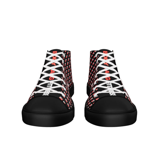 Men’s Body Gang high top canvas shoes