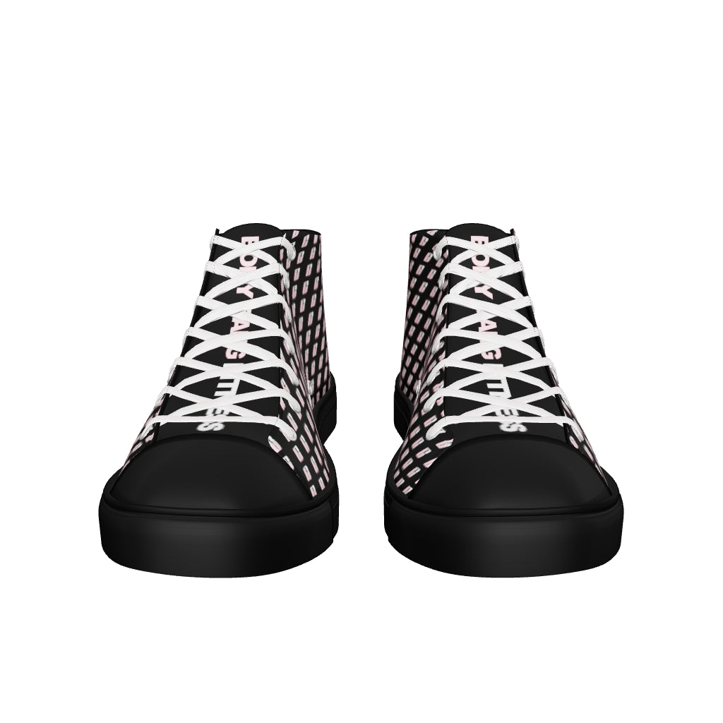 Women’s Body Gang high top canvas shoes